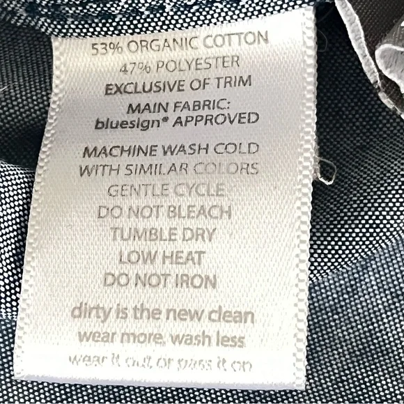 Toad & Co Shirt Men Size XL Blue Cotton Blend Guide Outdoors Fishing Hiking - Picture 7 of 10